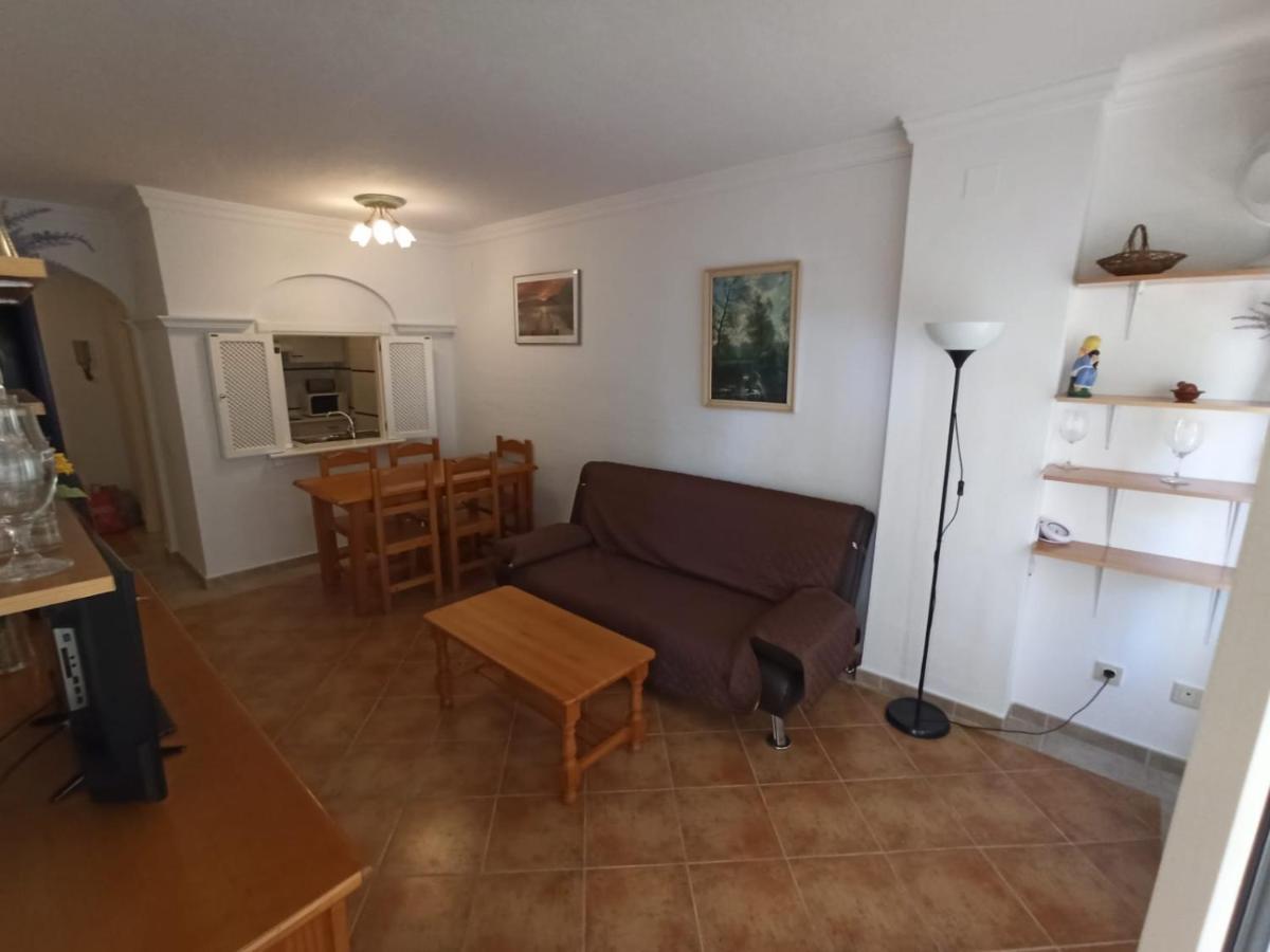 Apartamento 1 dormitorio en primera línea de playa Isla Canela Exterior foto